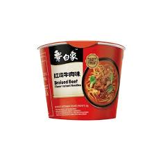白象味鲜美经典红烧牛肉味面（桶装）BX Instant Bowl Noodles – Classic Braised Beef Fl 107g