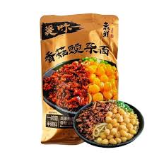 袁鲜香菇豌杂面 YX Shiitake Mushroom and Pea Noodle 258g