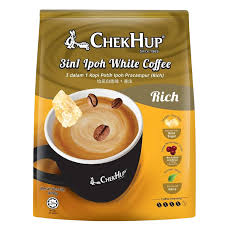 怡保白咖啡-香浓 ChekHup 3in1 lpoh White Coffee – Rich 480g