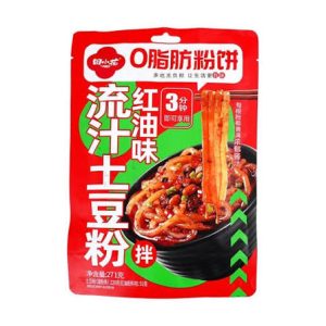 田小花0脂肪肥汁土豆粉红油味 TXT 0-Fat Potato Noodle with Chili Oil FL 271g