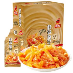 佳龙鲜笋魔芋-麻酱味 JL Konjac Snack – Sesame FL 20gx20