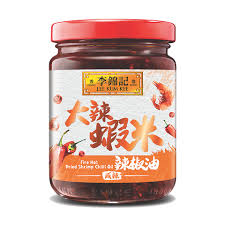 李锦记大辣虾米辣椒油 Lkk Fiery Hot Dried Shrimp Chilli Oil 205g