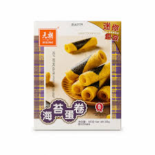 元朗海苔蛋卷 Eulong Seaweed Egg Rolls 100g