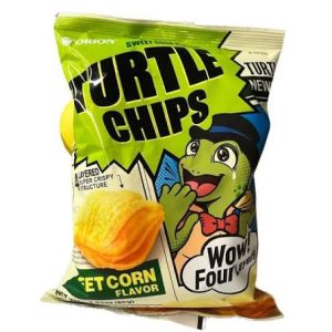 乌龟玉米脆片-甜玉米味 Orion Turtle Chips – Sweet Corn FL 80g