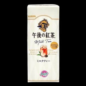 午后红茶-奶茶 纸盒 Kirin Afternoon Milk Tea Paper Pack 250ml