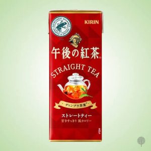 午后红茶-原味红茶 纸盒 Kirin Afternoon Tea Straight Tea Paper Pack 250ml