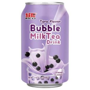 红牌珍珠奶茶-芋头味 Rico Bubble Milk Tea – Taro FL 340ml